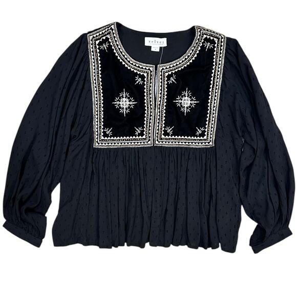 NWT Anthropologie Velvet by Graham & Spencer Beaded Jacket - Picture 7 of 7